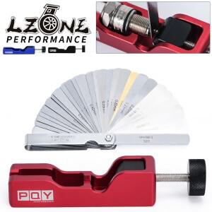 Spark 호환 Plug Gap Tool Electrode Compresses 10mm High Turbo Power Kit with 32-Blade Feeler Gauge 0