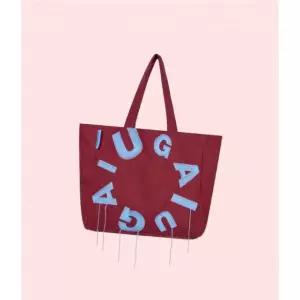 이우가마카라스 10일 IUGA 빅 쇼퍼백 가방 버건디 IUG25BAG12BG 4242952