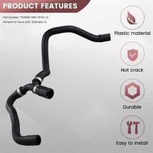 A20K-자동차 냉각 시스템 호스 1754838 7M51-8274-JC Ford Focus 2012-2018 MK3 1.6 라디에이터 워터 파이
