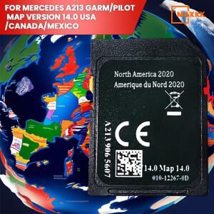14.0 내비게이션 SD 카드 2023 메르세데스 호환 A213 GARM/PILO용 지도 버전