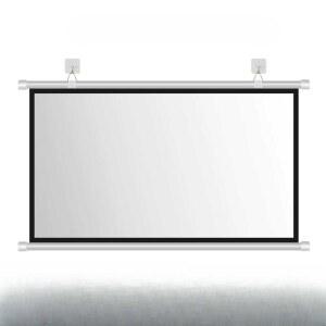 벽걸이 빔스크린 고화질 블랙 형 거실 초단초점 40인치 학원 60인치 TV스크린