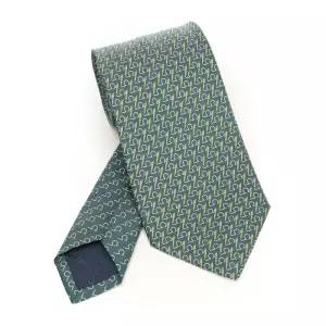 페라가모 마이크로 패턴 내로우 실크 넥타이 351284784692 007