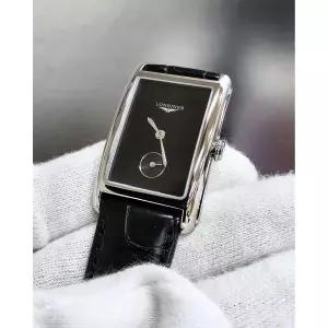 Longines 론진 돌체비타 233 x 37mm 가죽 여성용 시계 L55124502 / 506786