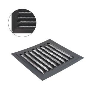 신뢰할 수 있는 환기 솔루션 견고한 그릴 공기 배출구 벌레 차단 루버 커버
