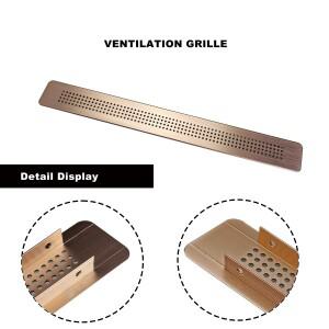 환기 그릴 커버 에어벤트 공기 흐름 캐비닛 실 단면형