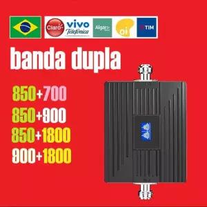 듀얼 밴드 700 800 850 900 1800 B28 B5 B3 B8 브라질 Claro Nextel Oi TIM Vivo 용 4G 5G 셀룰러 신호 증