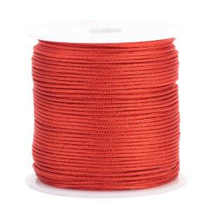 핸드메이드 끈 B 옥실 매듭 소재 목걸이 DIY 팔찌 비즈 레드 주얼리 라인