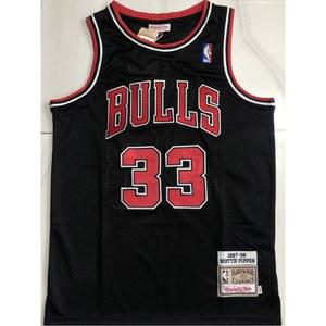 미첼 시카고 불스 데니스 화이트 유니폼 반티 져지 91번 로드맨