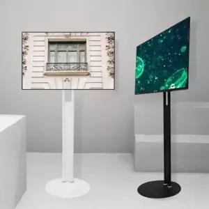 [알티피아]bns TV스탠드 거치대 TVS-43 거치대/받침대/이젤형/무타공/무빙