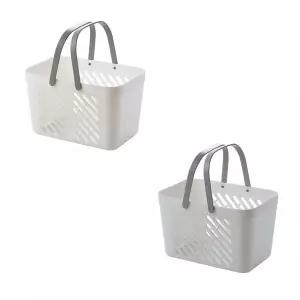 [골드스마일]물빠짐 샤워 목욕 바구니 헬스장 목욕탕 욕실소품 소