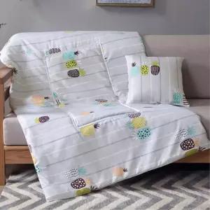 포근한 다용도 쿠션 담요(100x150cm) (후르츠)