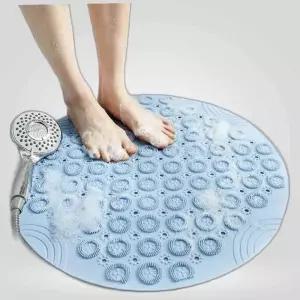 실리콘 풋브러쉬 미끄럼방지 흡착 풋스크럽 발샴푸 발매트 욕실매트