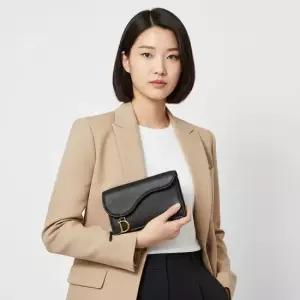 DIOR 25FW SADDLE COSMOS 지퍼  지갑  S5692CCEH 900)