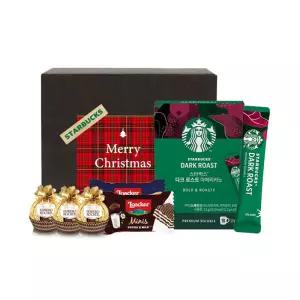 [스타벅스] 크리스마스 간식 선물세트(선물케이스+쇼핑백)