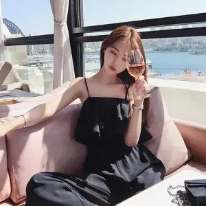 정장 모임 린넨 직장인 30성 매력적인 88사이즈 여름 (WFFYB17)