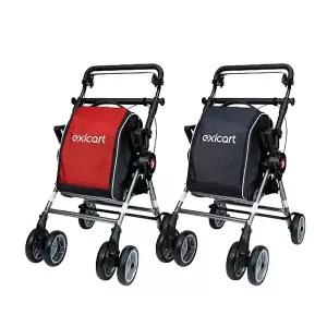 [미쿠니라이프] 고령자용 캐리어백 탈착형 보행보조차 EXCT-01R