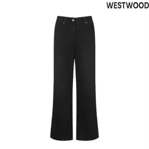[롯데백화점]웨스트우드 여성 겨울 기모 데님팬츠 WO4WTPL572