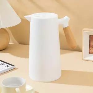 이시아르 AU93WB88 내열유리 주전자 보온 보냉 1리터 화이트