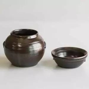 풍수인테리어 PR84TP96 항아리 5호 깍두기항아리 미니장독 전통항아리