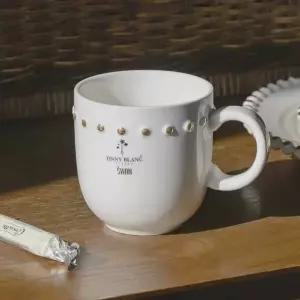 도자기 LW59IN90 물컵 390ml 도자기찻잔 손잡이머그컵 사무실컵