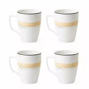 도자기머그잔 KO41XI90 도자기컵세트 화이트 도자기 머그 컵 4p