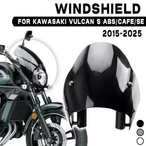 오토바이 카페 디플렉터 페어링 앞유리 브래킷 키트 가와사키 S650 Vulcan S ABS SE CAFE EN650 VN650 2015