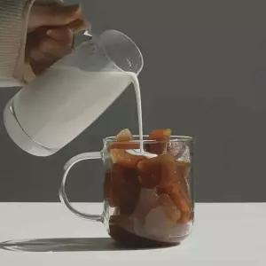 내열유리컵 YG36PV20 360ml 티유리컵 차유리컵 홈카페머그컵