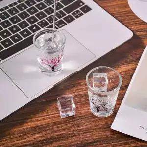 벚꽃 WY78NB44 소주잔 1P 선물용소주잔 예쁜소주잔 술잔세트