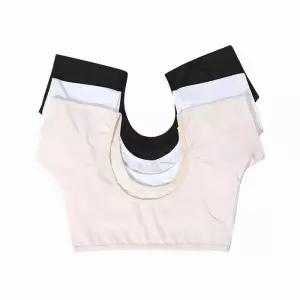 Rly 여성 땀흡수 브라탑 겨드랑이 패드 심리스 노와이