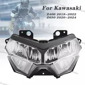Kawasaki Z400 2019-2022 2020 2021 ER400 Z650 2020-2024 오토바이 전면 LED 헤드 라이트 어셈블리 헤드