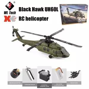 WLtoys K170 RC 헬리콥터 2.4G 6-Aixs 자이로 스코프 4CH 고도 홀드 광학 흐름 원격 제어 헬리콥터 완구 를