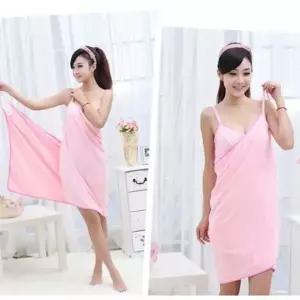 [골드스마일]극세사 골프용 샤워가운 바스랩가운 3초 흡수 드라이 가운