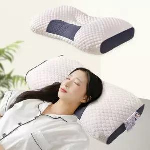 거북목베개 경추 목베개 거북목 일자목 목디스크 낮은 필로우 꿀