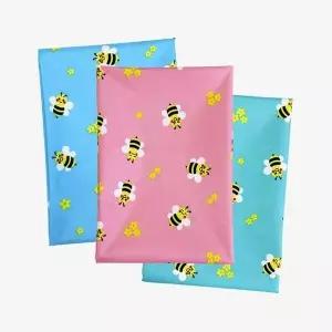 [셀러에이드]양면방수 원단-꿀벌 천/패브릭/식탁매트 수예 폴리천 PU코팅