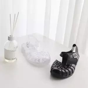 슬리퍼 앵글 스트랩샌들 빅사이즈 스트랩 플랫 가을 (WEF09C0)