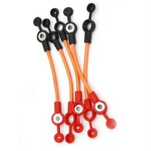 APC 6Pcs Ebike  케이블 전기 자전거 구리 유연한 자동차 트레이너 액세서리