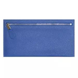 웍스 화장품/펜/잡다한 소품수납 슬림파우치-블루