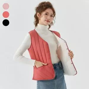 [하프클럽/]부드러운 여성 안감퍼 패딩조끼 엄마조끼 베스트 겨울 남성 여