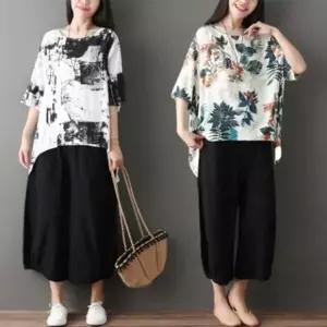 [하프클럽/]시원한 S02724 추천 루즈핏 블라우스 꾸안꾸 빅사이즈