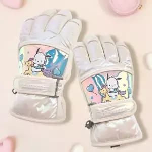 [하프클럽/]장갑 방한 스키 보드 겨울 어린이 예쁜 기모 포차코