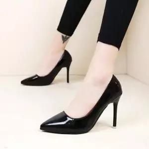 킬힐 펌프스 스틸레토 여성 데일리 애나멜