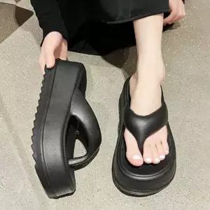 통굽 플랫폼 쪼리 조리신발 슬라이드 쿠션 여름