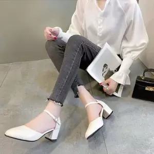 메리제인구두 앞코 라운드 여자 스트랩 메리제인슈즈