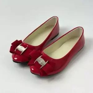 리본 에나멜 5컬러 원피스 단화 플랫슈즈