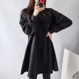 [하프클럽/] 노아플레어면긴팔원피스 NSQ146M511 빅사이즈