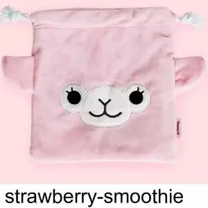 [하프클럽/]주머니 뀨뀨 알파카 조리개 파우치 딸기스무디 1개