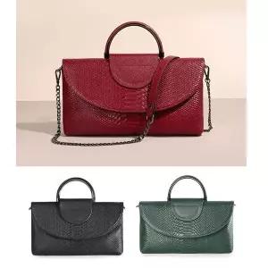 [하프클럽/]FC78 고급 가죽 클러치백 여성 손가방 토트 크로스백