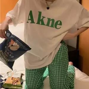 [하프클럽/]체크패턴 반소매 슬립웨어 코디세트캐주얼