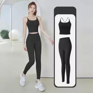 [하프클럽/셀러허브_여성트랜드패션]Rly 테스 운동복 요가바지 테스복세트