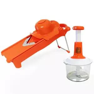 곰돌이 퍼팩트채칼 풀세트 다지기+채칼 안전손잡이 국산칼날 김장용채칼